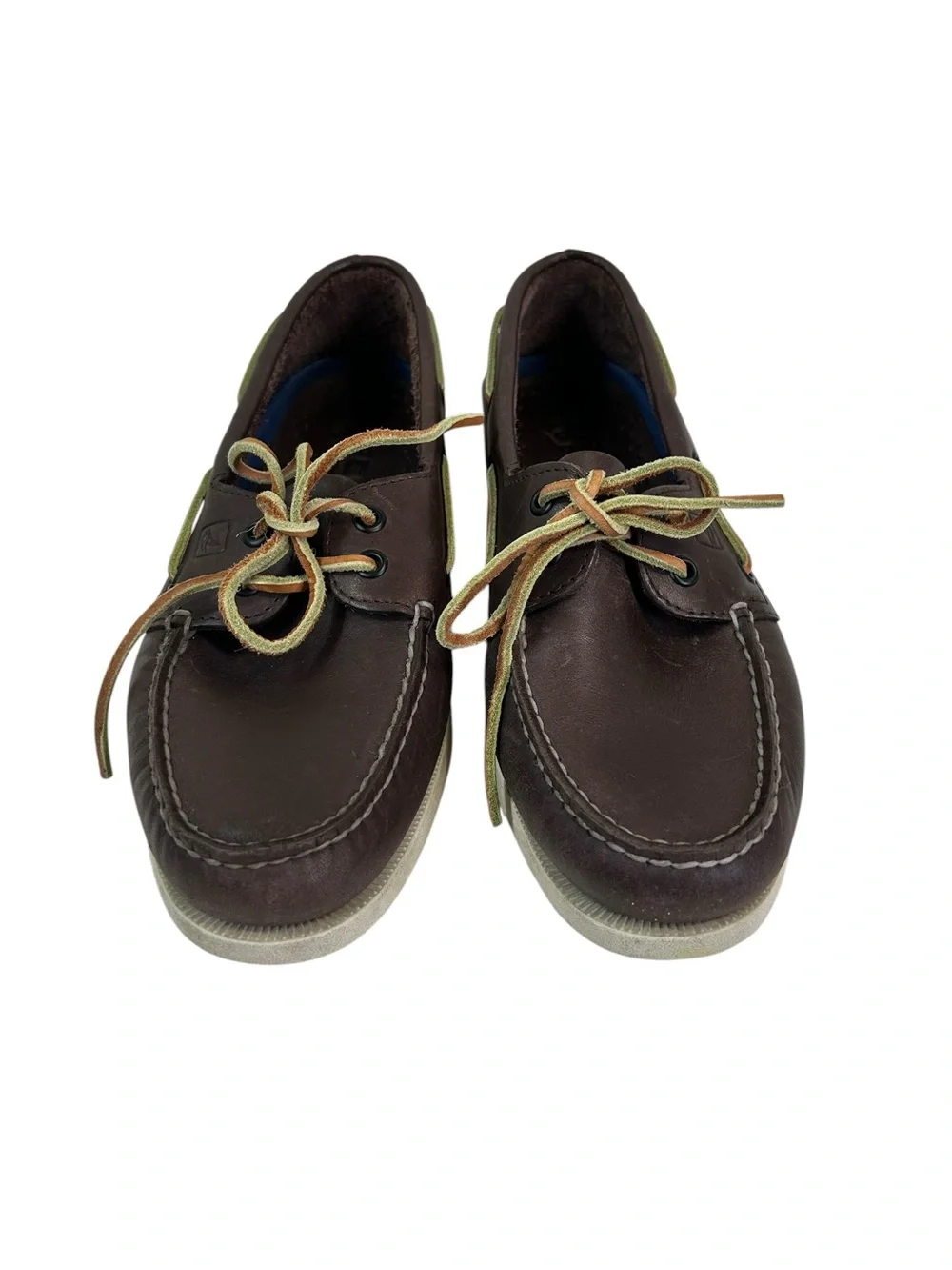 Sperry Top-Sider Authentic Original (A/O) 2-Eye Boat Shoes Leather Men’s 7.5